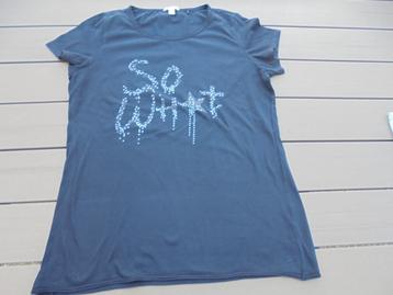 Zwart shirt met zilveren letters ESPRIT beschikbaar voor biedingen