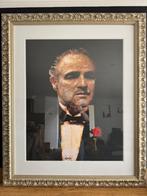Peter Donkersloot - Don Corleone  (gesigneerd en ingelijst), Antiek en Kunst, Kunst | Schilderijen | Modern, Ophalen