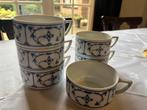 Saks Blau Eisenberg 6 soepkommen met een oor, Huis en Inrichting, Keuken | Servies, Gebruikt, Ophalen of Verzenden, Kom(men), Overige stijlen