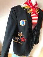 Oeteldonk Jasje Colbert Vintage Dames L, Carnaval, Maat 42/44 (L), Ophalen of Verzenden, Zo goed als nieuw