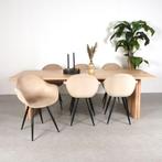 Showroom uitverkoop Eettafel June 210x100 Label 51, Eikenhout, Scandinavisch, Vijf personen of meer, Rechthoekig