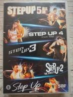 Step up, complete collection, 5 dvd's in nieuwstaat!, Boxset, Zo goed als nieuw, Vanaf 6 jaar, Actie