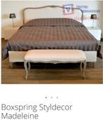 Boxspring Styldecor Madeleine i.z.g.s., Huis en Inrichting, Ophalen, Gebruikt, Tweepersoons, 160 cm