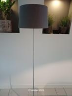 Vloerlamp, metaal met antraciet kap, Huis en Inrichting, Lampen | Tafellampen, Ophalen, Metaal