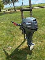 Yamaha 8 pk buitenboordmotor, Watersport en Boten, Buiten- en Binnenboordmotoren, Ophalen, Zo goed als nieuw, Benzine