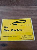 1327 Sticker Amusementsorkest The Time Braekers Blerick, Verzamelen, Ophalen of Verzenden, Zo goed als nieuw, Overige typen