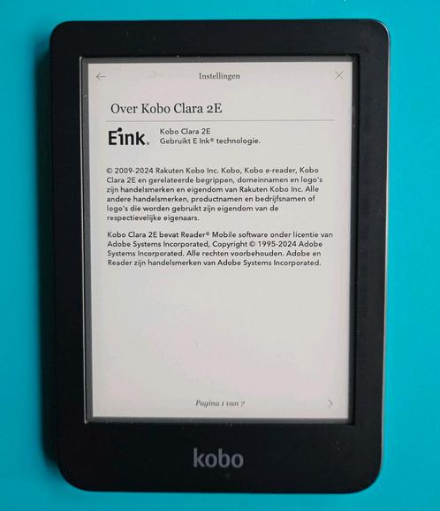 Kobo Clara 2E ereader, Computers en Software, E-readers, Gebruikt, 6 inch of minder, 16 GB of meer, Bluetooth, Touchscreen, Audio