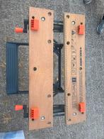 2 werkbanken black&decker workmate 536, Ophalen of Verzenden, Zo goed als nieuw, Inklapbaar