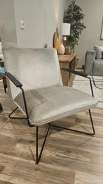 Dima fauteuil champagne kleur, Ophalen, Nieuw, 75 tot 100 cm, Stof