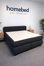 boxspring in 2 maten a kwaliteit voor zeer goedkoop NIEUW, Huis en Inrichting, Slaapkamer | Boxsprings, Verzenden, Grijs, 200 cm