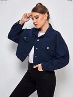 Nieuw donkerblauw jasje mt. 52, Ophalen of Verzenden, Zo goed als nieuw, Blauw, Jasje of Colbert