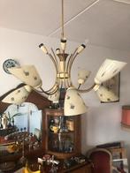 Vintage kroonluchter ‘Spoetnik’ 12-lamps 50-er jaren, Huis en Inrichting, Lampen | Kroonluchters, Ophalen, Gebruikt