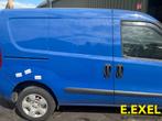 Schuifdeur rechts voor Opel Combo Van 2012 / 2018 Blauw Comp, Gebruikt, Deur, Herkomst onderdeel bekend, Rechts
