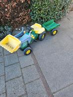 Kinder tractor, Ophalen, Gebruikt, Overige merken, Met kar of aanhanger