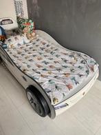 Kinderbed - autobed - bed kind wit - zgan - raceauto bed, Zo goed als nieuw, 100 cm of meer, Ophalen, Matras