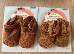 Schattige leren babyslofjes nieuw!, Ophalen of Verzenden, Nieuw, Meisje, Slofjes