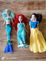 Disney Poppen Set - Ariël, Sneeuwwitje, Zeemeermin, Kinderen en Baby's, Speelgoed | Poppen, Ophalen of Verzenden