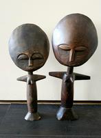 Ashanti Akua'ba vruchtbaarheidsbeelden uit Ghana, Antiek en Kunst, Ophalen of Verzenden