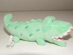 HEMA KROKODIL VELOURS MINTGROEN MET ROZE OPEN BEK, Verzenden, Nieuw, Overige typen