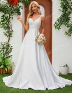 Witte  trouwjurk, Kleding | Dames, Trouwkleding en Trouwaccessoires, Ophalen of Verzenden, Nieuw, Wit, Trouwjurk