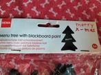 Menustandaardjes kerstboom met schoolbordverf, nieuw, Ophalen of Verzenden, Nieuw