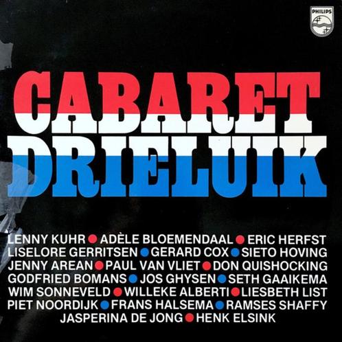 Cabaret Drieluik, Cd's en Dvd's, Vinyl | Nederlandstalig, Gebruikt, Overige genres, Ophalen of Verzenden