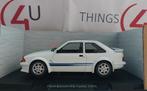 MCG 1:18 Ford Escort MK III RS Turbo 1985 wit nieuw, Ophalen of Verzenden, Nieuw, Auto, Overige merken