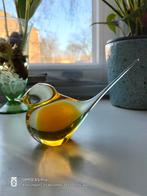 Vintage uranium glazen vogeltje, Ophalen of Verzenden, Gebruikt, Dier