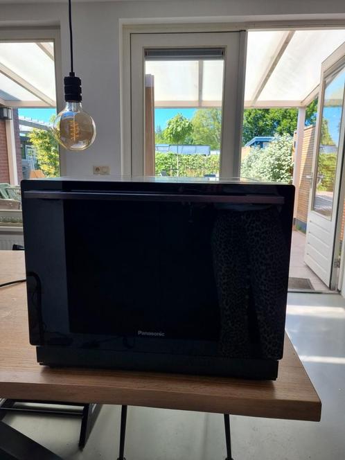 Panasonic 4in1 (stoom)oven en magnetron vrijstaand, Witgoed en Apparatuur, Ovens, Gebruikt, Oven, Minder dan 45 cm, 45 tot 60 cm