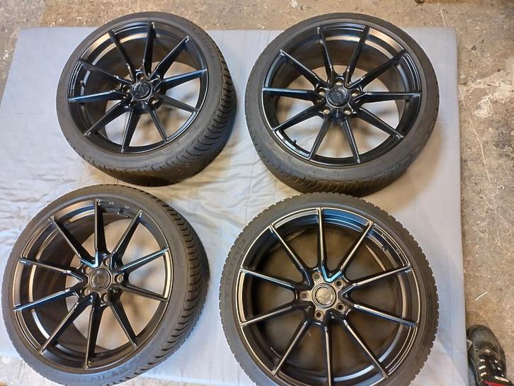 Winterbanden/ winterset Jr sl02 velgen 5x120 breedset, Auto-onderdelen, Banden en Velgen, Banden en Velgen, Winterbanden, 265 mm