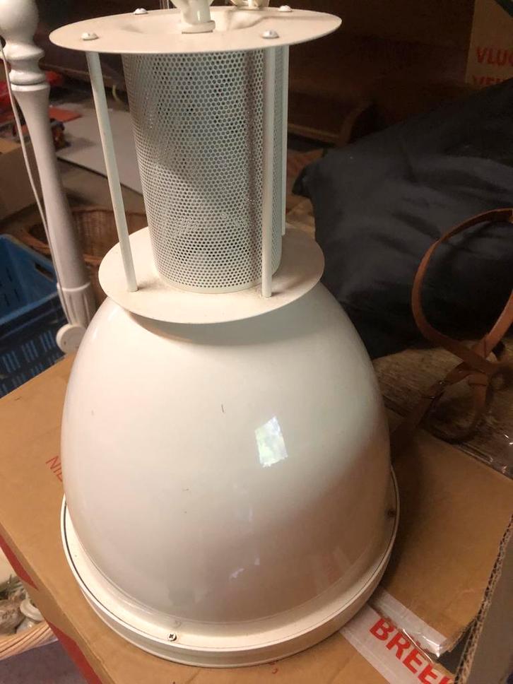 Industriële Hanglampen Charlie, Huis en Inrichting, Lampen | Hanglampen, Gebruikt, Minder dan 50 cm, Metaal, Ophalen of Verzenden