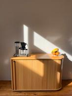 Houten dressoir kast te koop, Ophalen, Gebruikt, 100 tot 150 cm, Minder dan 100 cm