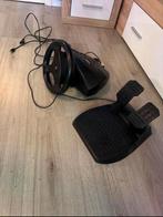 Racing stuurwiel met pedalen – universeel game stuur, Ophalen of Verzenden, Gebruikt, Stuur of Pedalen