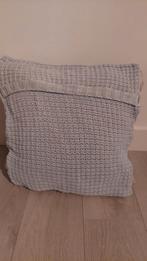 Koeka kussenhoes 50x50, Huis en Inrichting, Woonaccessoires | Kussens, Ophalen, Zo goed als nieuw, Grijs, Vierkant