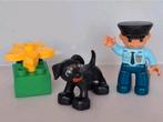 Duplo 5678. Politieagent met politiehond. Complete set, Ophalen of Verzenden, Zo goed als nieuw, Duplo