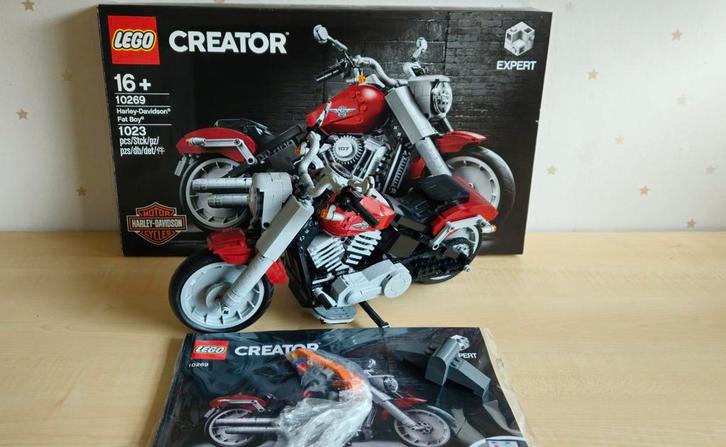 Lego 10269 Harley Davidson, Kinderen en Baby's, Speelgoed | Duplo en Lego, Zo goed als nieuw, Lego, Complete set, Ophalen of Verzenden