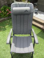 Camping stoel met voet steunen 1 stuks., Ophalen, Zo goed als nieuw, Aluminium, Verstelbaar