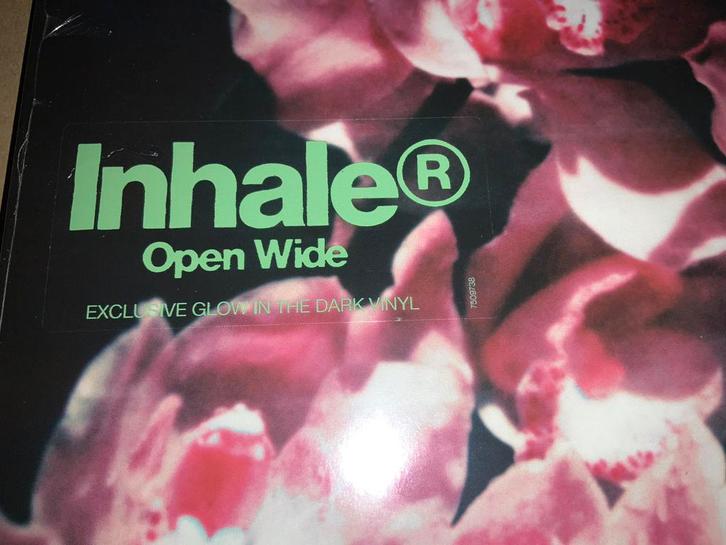 TK Inhaler - Open Wide lp in de Glow in the Dark release., Cd's en Dvd's, Vinyl | Pop, Nieuw in verpakking, 2000 tot heden, 12 inch