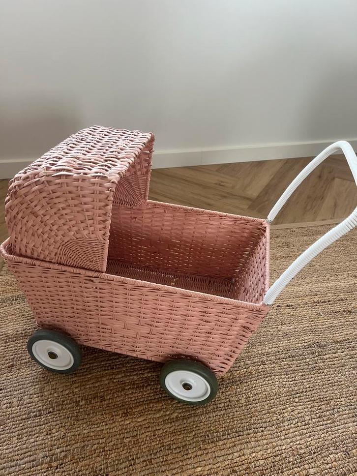 Olli Ella poppenwagen, Kinderen en Baby's, Speelgoed | Poppen, Gebruikt, Babypop, Ophalen