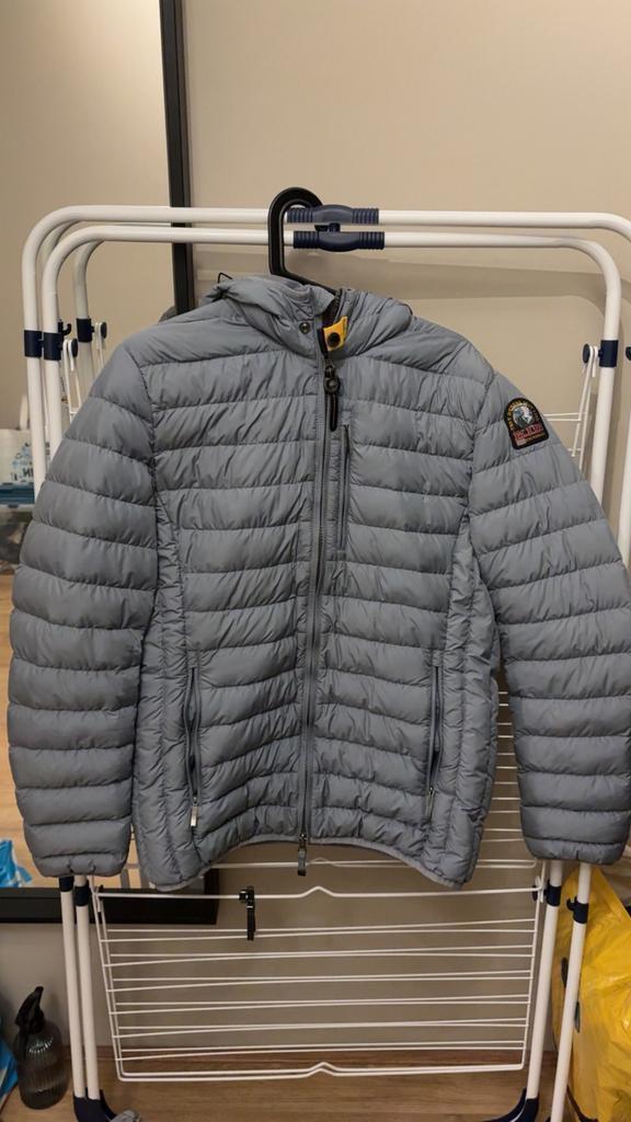 Parajumper heren jas, Kleding | Heren, Jassen | Zomer, Zo goed als nieuw, Grijs, Ophalen of Verzenden