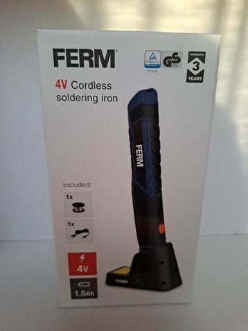 Ferm Draadloze Soldeerbout - Nieuw! beschikbaar voor biedingen