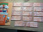 14 Fien&Teun stickers + bak & kookboek, Ophalen of Verzenden, Zo goed als nieuw, Glas of Kopje