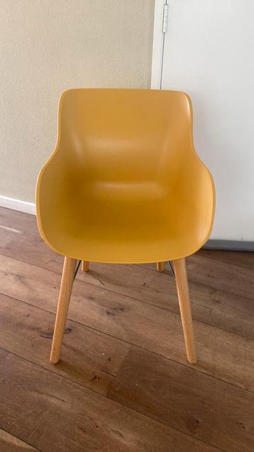Ikea stoel geel 