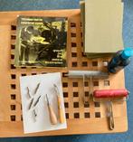 Linoleumsnede benodigdheden, Ophalen of Verzenden