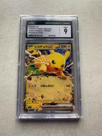 Pikachu ex 2024 japanese battle academy- mint 9, Ophalen of Verzenden, Zo goed als nieuw, Losse kaart
