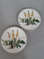 2 Porseleinen onderzetters Villeroy en Boch Botanica, Ophalen of Verzenden, Zo goed als nieuw, Glas of Kopje