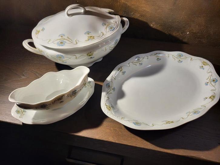 Servies: bavaria Juskom, Soepterrine & Ovale Schalen, Antiek en Kunst, Antiek | Porselein, Ophalen of Verzenden