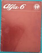 ALFA ROMEO 6 verkoopbrochure map, Ophalen of Verzenden, Zo goed als nieuw, Alfa Romeo