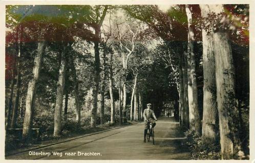 (388-571-011) Olterterp Weg naar Drachten, Verzamelen, Ansichtkaarten | Nederland, Friesland, Verzenden