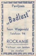 paviljoen Badlust Rockanje - Teun Wageveld - telefoon 94, Ophalen of Verzenden